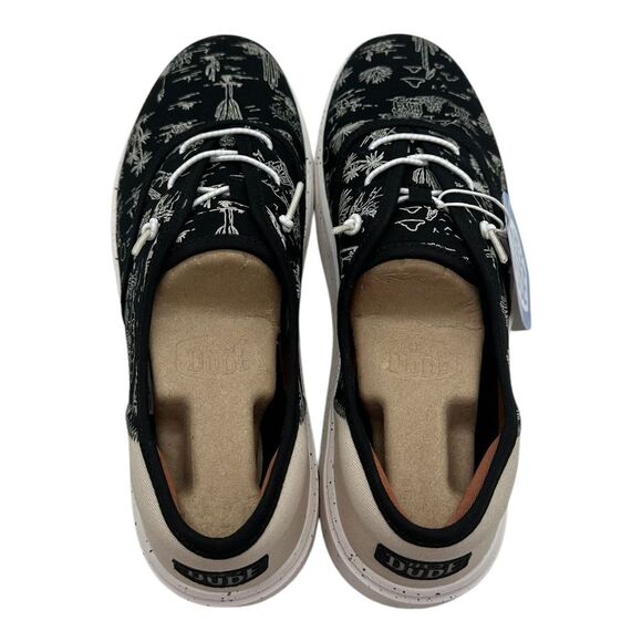 Hey Dude Conway M Desert Shoes Mens Size 13 Black Slip On Loafers Cowboy Western main image 11